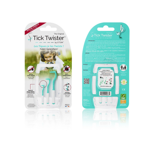 The set TICK TWISTER® with a MICRO hook to remove all sizes of ticks