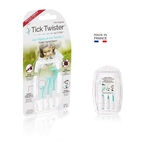 Set of 3 tick removers