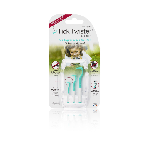 Set of 3 tick removers